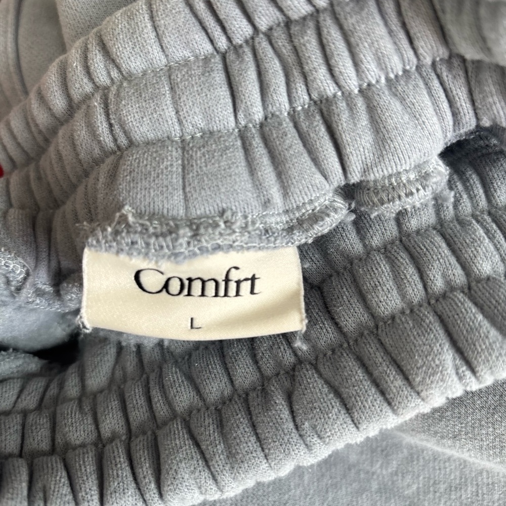 Comfrt Affirmation Straight Leg Sweatpants Slate Large - Picture 9 of 11